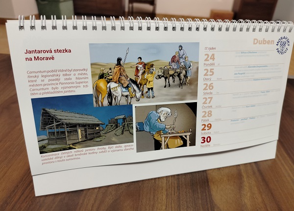 Stolní kalendář 2023 Zajímavosti Moravy